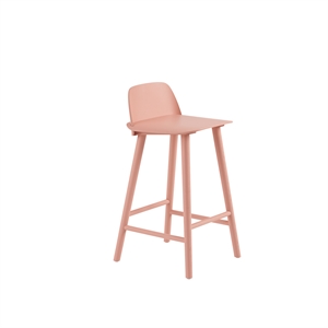 Muuto Nerd Barstol Tan Rose H65