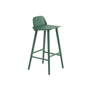 Muuto Nerd Bar Stool Green H75