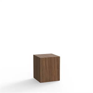 New Works Mass Side Table Walnut