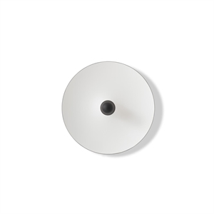 New Works Chanterelle -seinä-/kattovalaisin Ø55 Musta/valkoinen