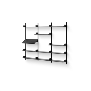 New Works Display Shelf 1900 Black