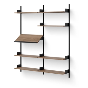 New Works Living Bookcase 1900 Walnut/ Black