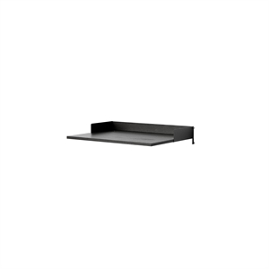 New Works Desk Shelf Set Black Ash/ Black