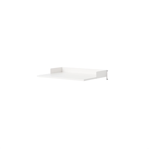 New Works Desk Shelf Set White