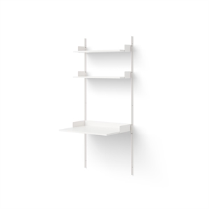 New Works Study Bookcase 1900 White