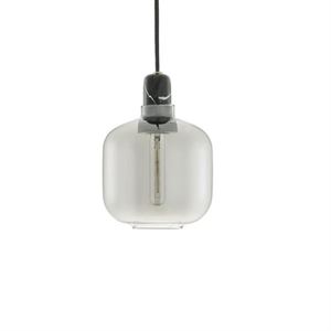 Normann Copenhagen Amp Pendant Small Smoke-coloured/Black