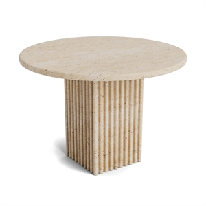 NORR11 SoHo Coffee Table Low Travertine