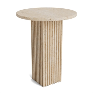 NORR11 SoHo Coffee Table High Travertine