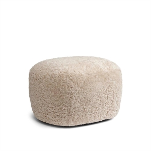 NORR11 Little Big Pouf Sheepskin Moonlight