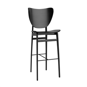 NORR11 Elephant Bar Stool H75 cm Black