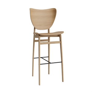 NORR11 Elephant Barstool H75 cm Oak