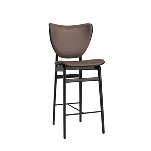 NORR11 Elephant Barstool H65 cm Black/ Dark Brown 21001