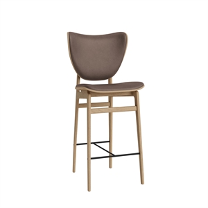 NORR11 Elephant Barstool H65 cm tammi/tummanruskea 21001