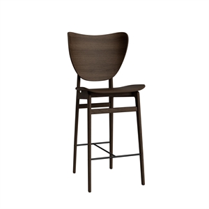 NORR11 Elephant Barstool H65 cm Dark Smoked Oak