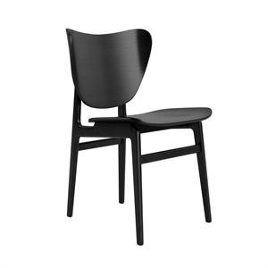 NORR11 Elefantti-ruokapöydän Tuoli, Verhoiltu, Luonnonvärinen Tammi/kamelinvärinen, 21004