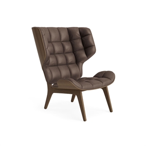 NORR11 Mammoth Armchair Light Smoked Oak/Dark Brown 21001