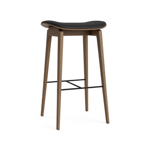 NORR11 NY11 Bar Stool H65 cm Light Smoked Oak/Black 41599