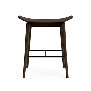 NORR11 NY11 Stool 45 cm Dark Smoked Oak