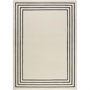 Decotique Outline -matto 250x350 Luonnonvalkoinen