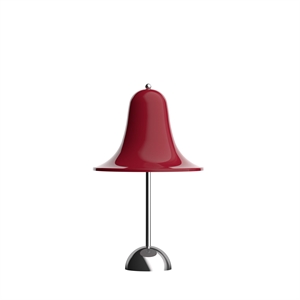 Verner Panton Pantop -kannettava valaisin, kirsikanpunainen