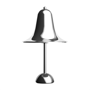Verner Panton Pantop -pöytävalaisin Ø23 kromi