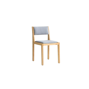 Vaarnii 016 Maasto Ruokailutuoli Pehmustettu Istuin & Selkänoja Natural/Square 0134