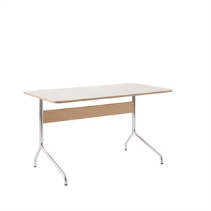 &Tradition Pavilion AV16 Desk Mushroom/Oak/Chrome