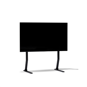 Pedestal Bendy Tall TV Stand Charcoal