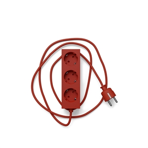 Pedestal Power Bar Power Strip 200 cm Burnin' Red