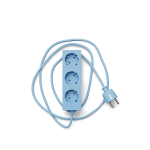 Pedestal Power Bar Power Strip 500 cm Powder Blue