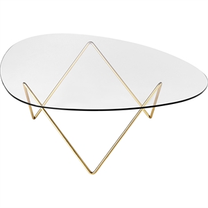 GUBI Pedrera Coffee Table Brass