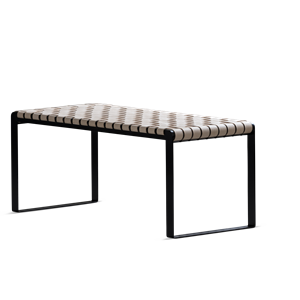 Bent Hansen Plaited Bench Core Nahka/luonnollinen