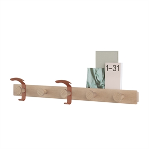 Muuto Avail Coat Rack Oak/Copper Brown