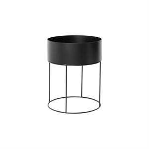 Ferm Living Plant Box Round Black