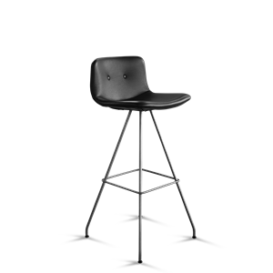 Bent Hansen Primum Bar Stool High Stainless Steel/ Black