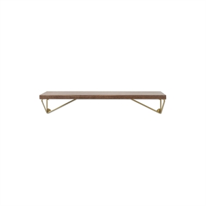 Maze Pythagoras XS Shelf Walnut/ Brass