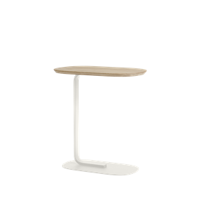 Muuto Relate sohvapöytä 60,5 cm Solid Oak/Raw White