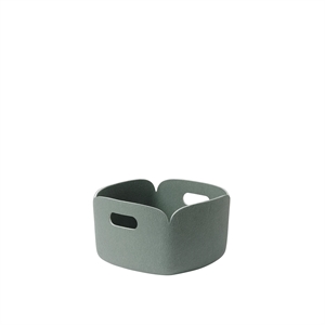 Muuto Restore Basket 28x28 Dusty Green