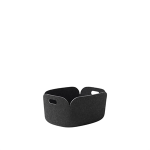 Muuto Restore Basket Black Mélange