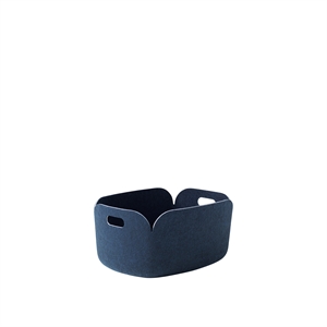 Muuto Restore Basket Midnight Blue