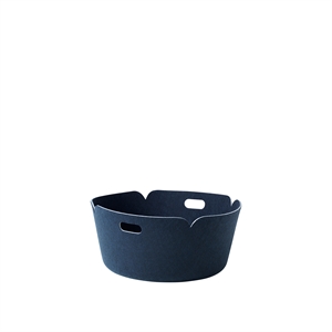 Muuto Restore Round Basket Ø52 Midnight Blue