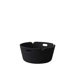 Muuto Restore Round Basket Ø52 Musta