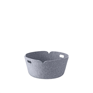 Muuto Restore Round Basket Ø52 Harmaa