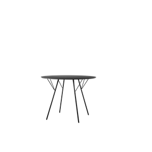 &Tradition RFH RD6 Garden Table Ø97 Black