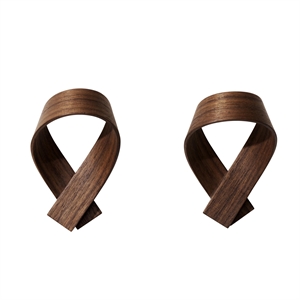 Motarasu Ribbon Hook Walnut 2 Pcs.