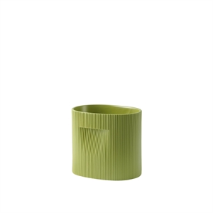 Muuto Ridge Planter H24 Moss Green