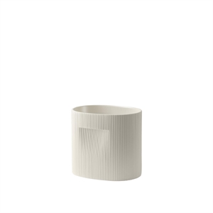 Muuto Ridge Planter H24 Off White