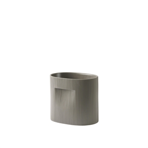 Muuto Ridge Planter H24 Taupe