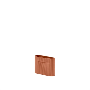 Muuto Ridge Vase Terracotta K16,5 cm