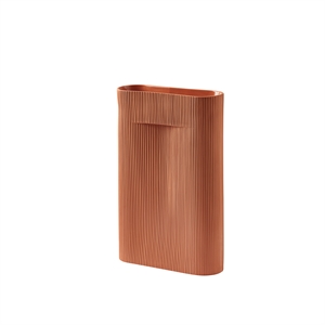 Muuto Ridge Vase Terracotta K48,5 cm